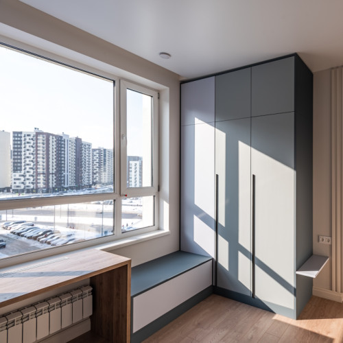 Установка натяжной конструкции в детскую комнату